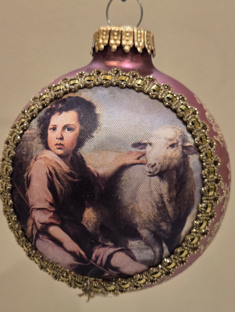 Vintage Christmas By Krebs The Good Shepherd Ornament